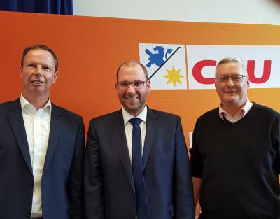 v.l.n.r.: Markus Simon, Jan-Wilhelm Pohlmann, Ralf Schüttler