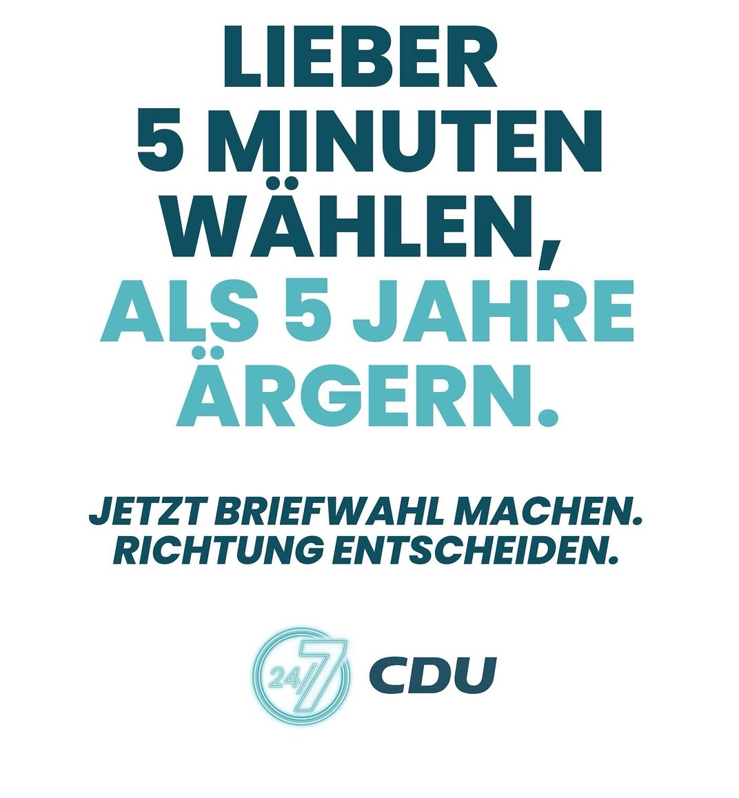 Briefwahl online jetzt beantragen