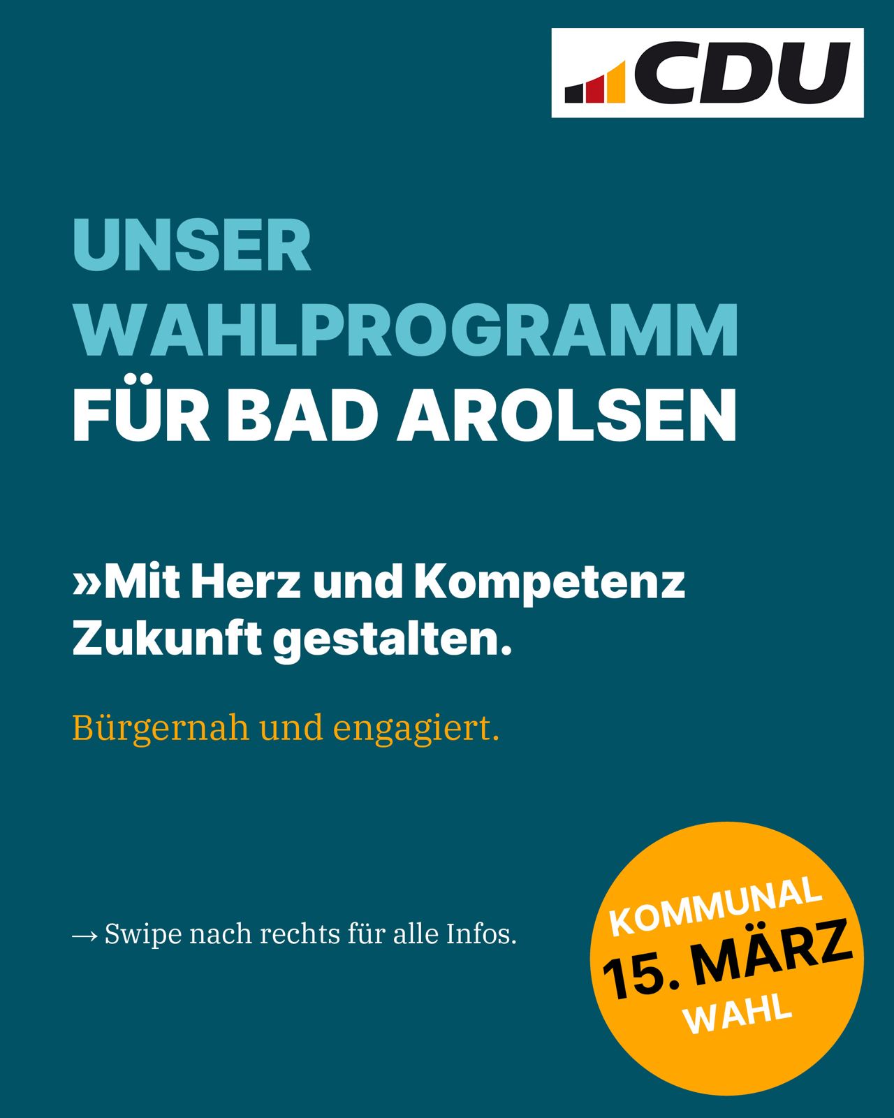 Wahlprogramm CDU Bad Arolsen